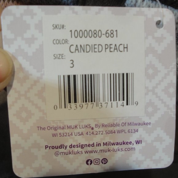 Muk Luks for Kids super cute Boots with warm faux fur lining Size 3 New … - Picture 7 of 9